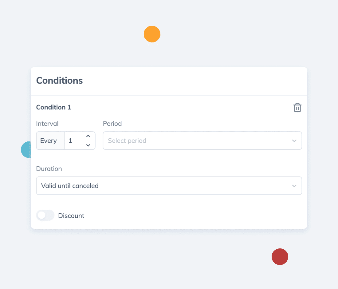 Set Conditions